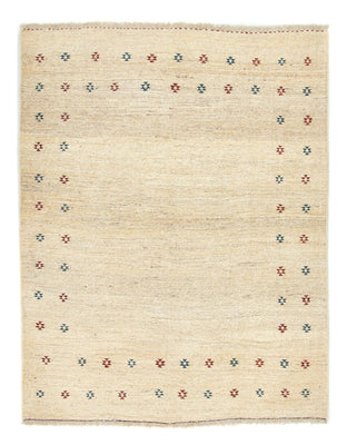 Gabbeh-tæppe - Persisk - 190 x 150 cm - beige