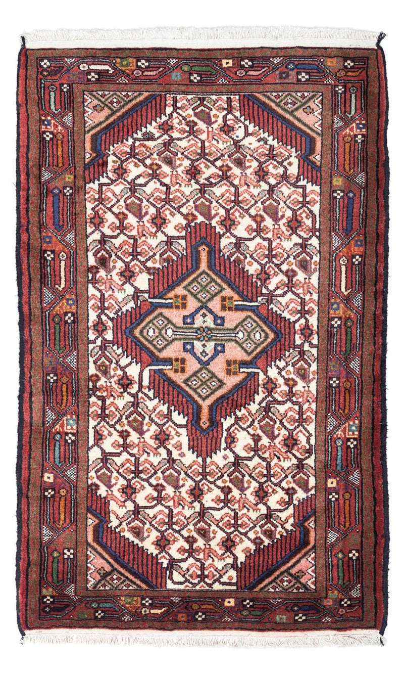 Persisk tæppe - Nomadisk - 134 x 81 cm - beige