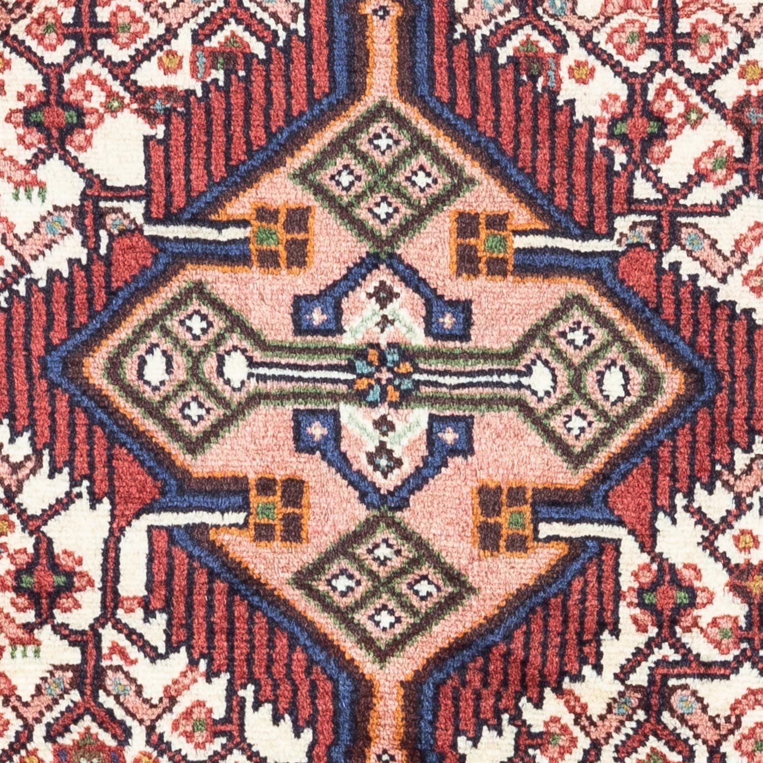 Persisk tæppe - Nomadisk - 134 x 81 cm - beige