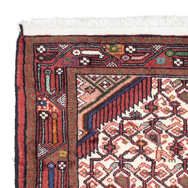 Persisk tæppe - Nomadisk - 134 x 81 cm - beige