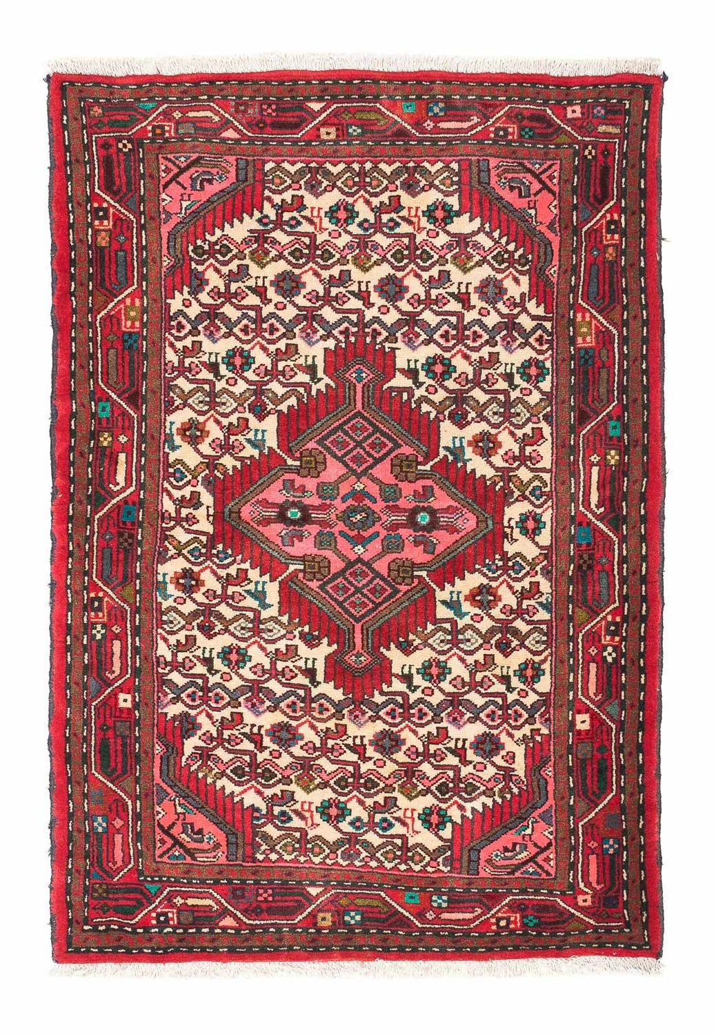 Persisk tæppe - Nomadisk - 115 x 80 cm - beige
