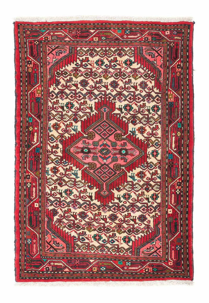 Persisk tæppe - Nomadisk - 115 x 80 cm - beige