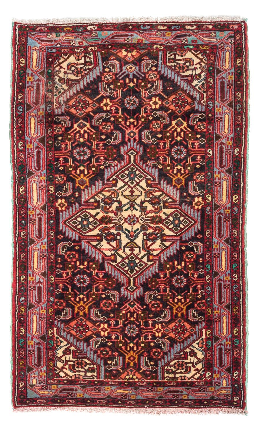 Persisk tæppe - Nomadisk - 125 x 73 cm - lysrød