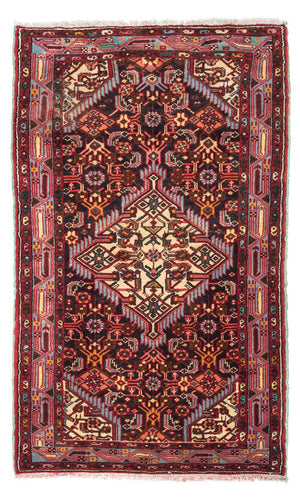 Persisk tæppe - Nomadisk - 125 x 73 cm - lysrød