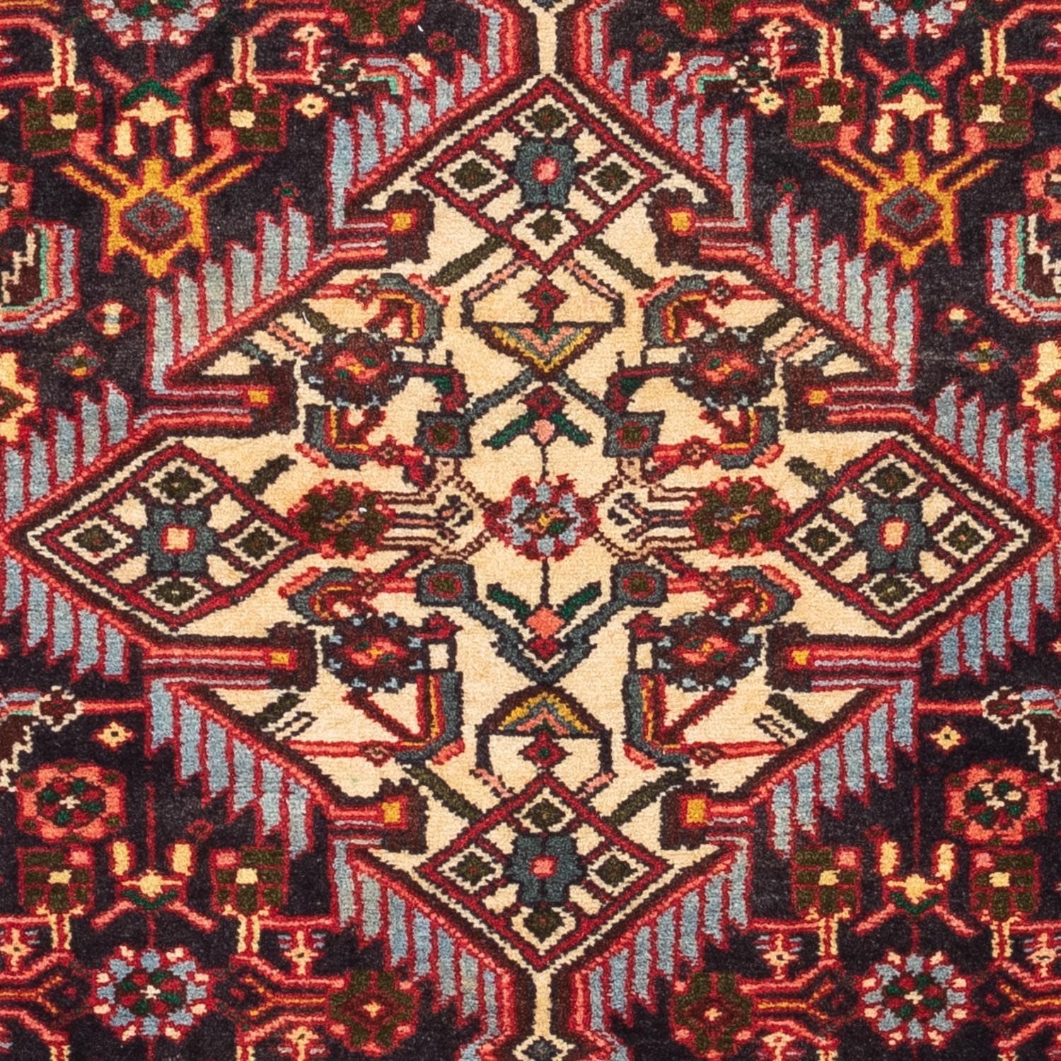 Persisk tæppe - Nomadisk - 125 x 73 cm - lysrød