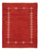 Persisk Gabbeh Tæppe 194x150cm - Perserteppich Wollteppich