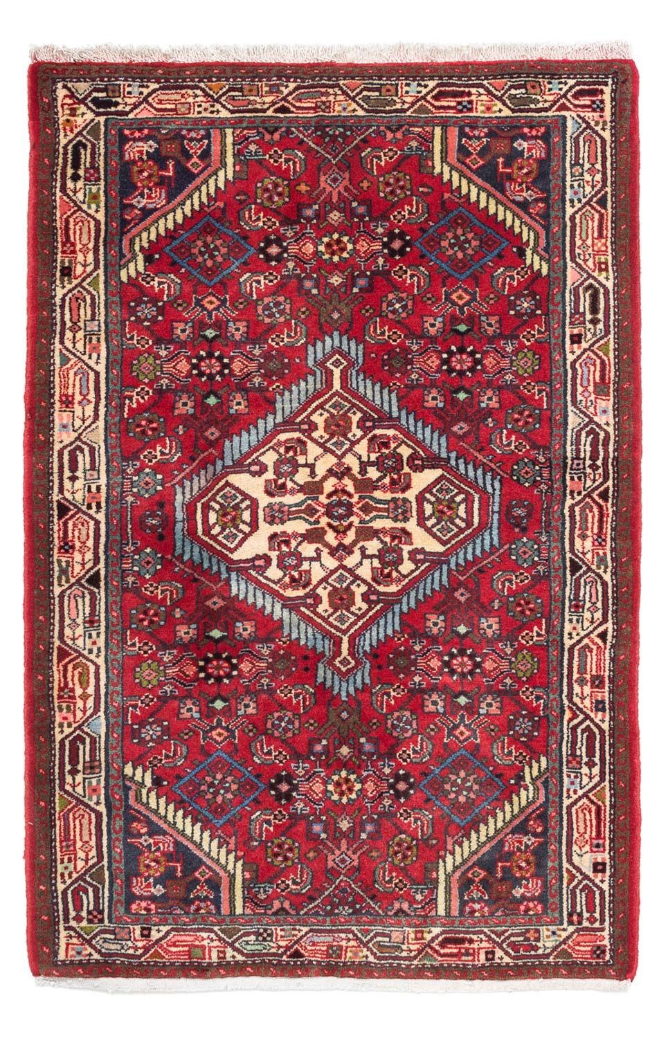 Persisk tæppe - Nomadisk - 116 x 77 cm - rød