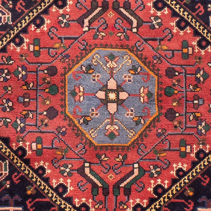 Persisk tæppe - Nomadisk - 226 x 139 cm - rød