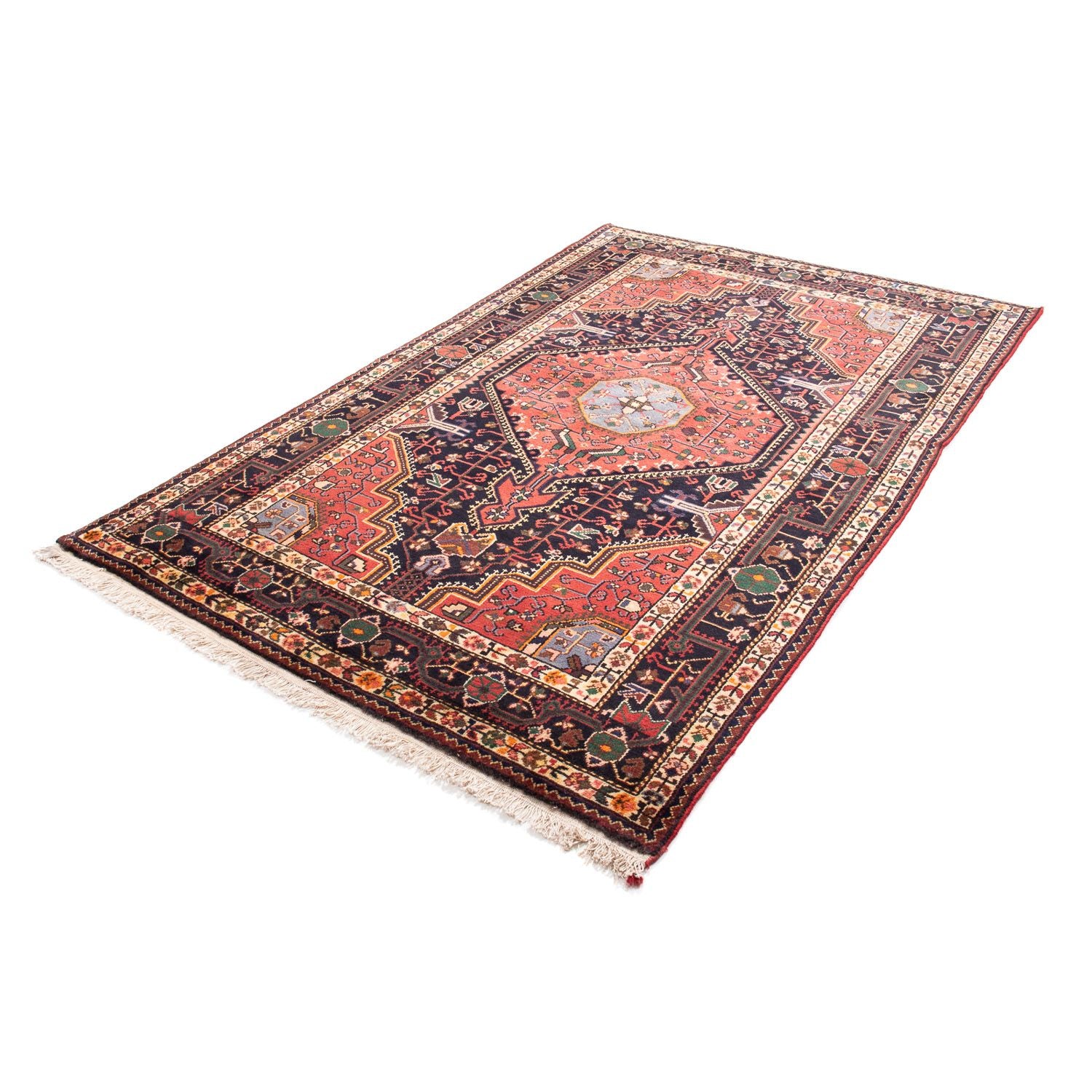 Persisk tæppe - Nomadisk - 226 x 139 cm - rød
