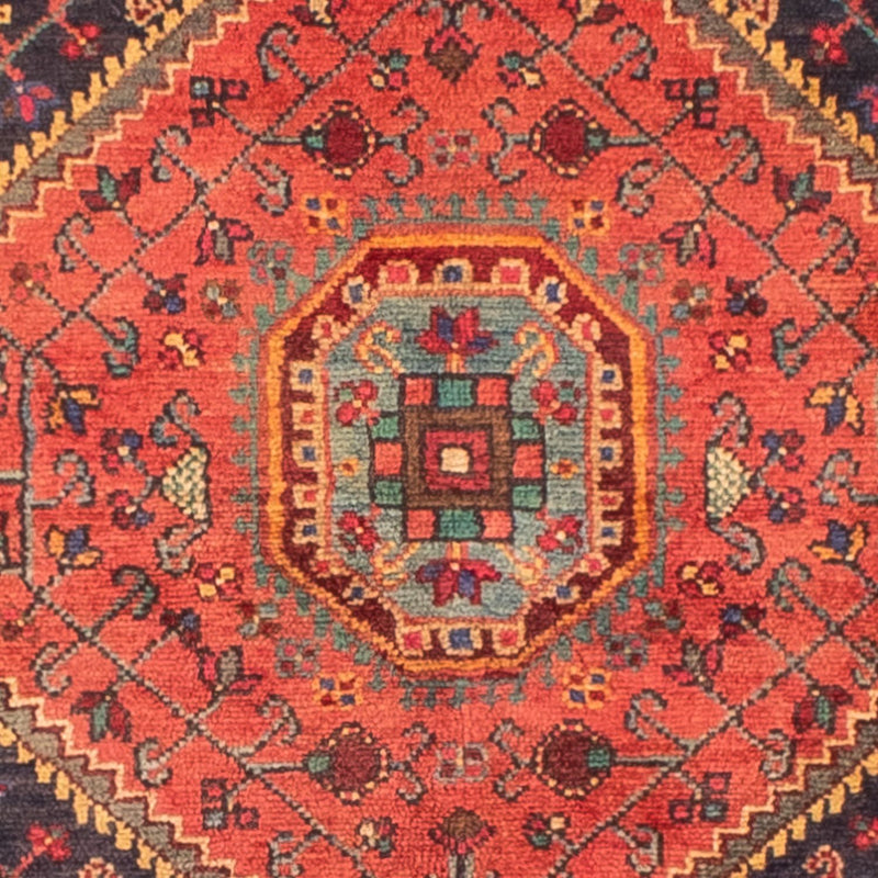 Persisk tæppe - Nomadisk - 218 x 130 cm - mørkeblå