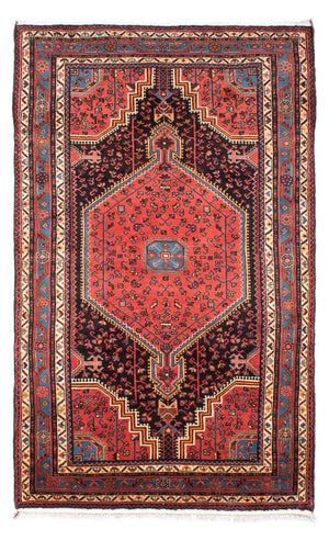 Persisk tæppe - Nomadisk - 226 x 139 cm - mørkeblå
