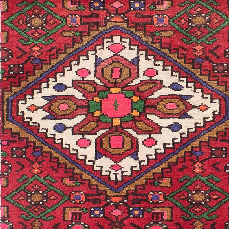 Løber Persisk tæppe - Nomadisk - 386 x 84 cm - rød