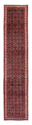 Løber Persisk tæppe - Nomadisk - 398 x 83 cm - mørkerød