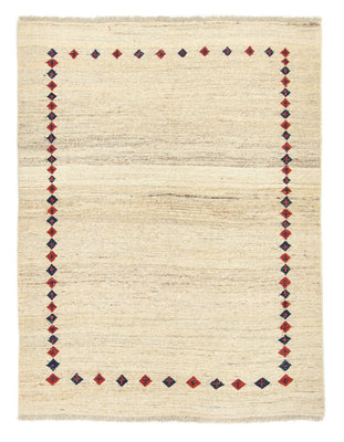 Gabbeh-tæppe - Persisk - 192 x 148 cm - beige