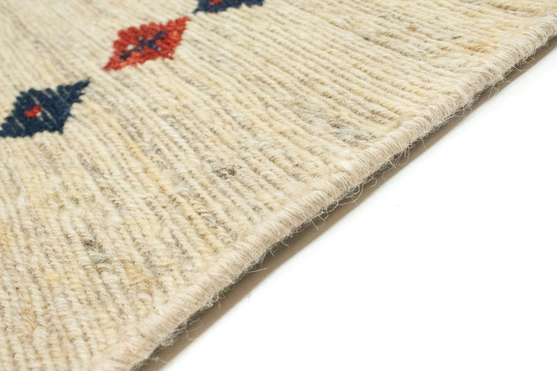 Gabbeh-tæppe - Persisk - 192 x 148 cm - beige