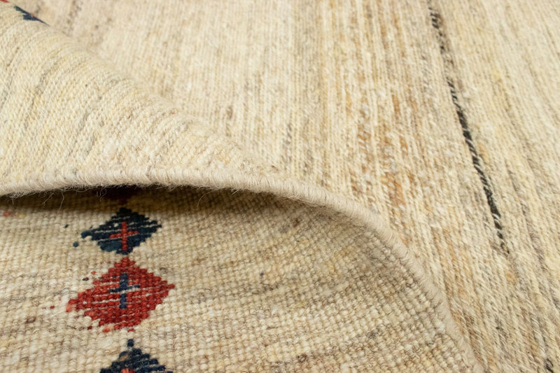 Gabbeh-tæppe - Persisk - 192 x 148 cm - beige