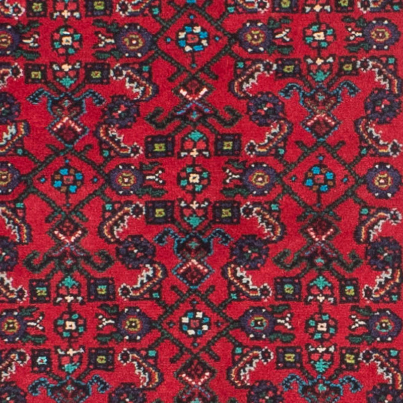 Løber Persisk tæppe - Nomadisk - 397 x 84 cm - mørkerød
