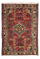 Persisk tæppe - Nomadisk - 87 x 62 cm - mørkerød