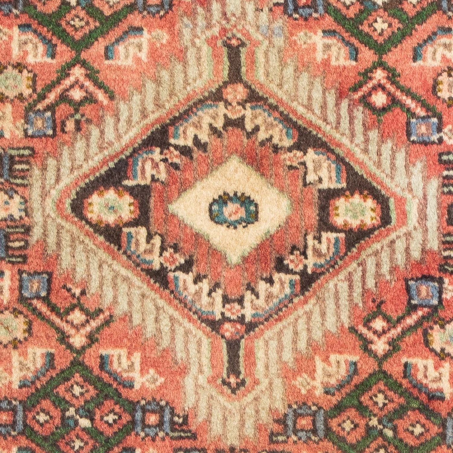 Persisk tæppe - Nomadisk - 87 x 62 cm - lysrød
