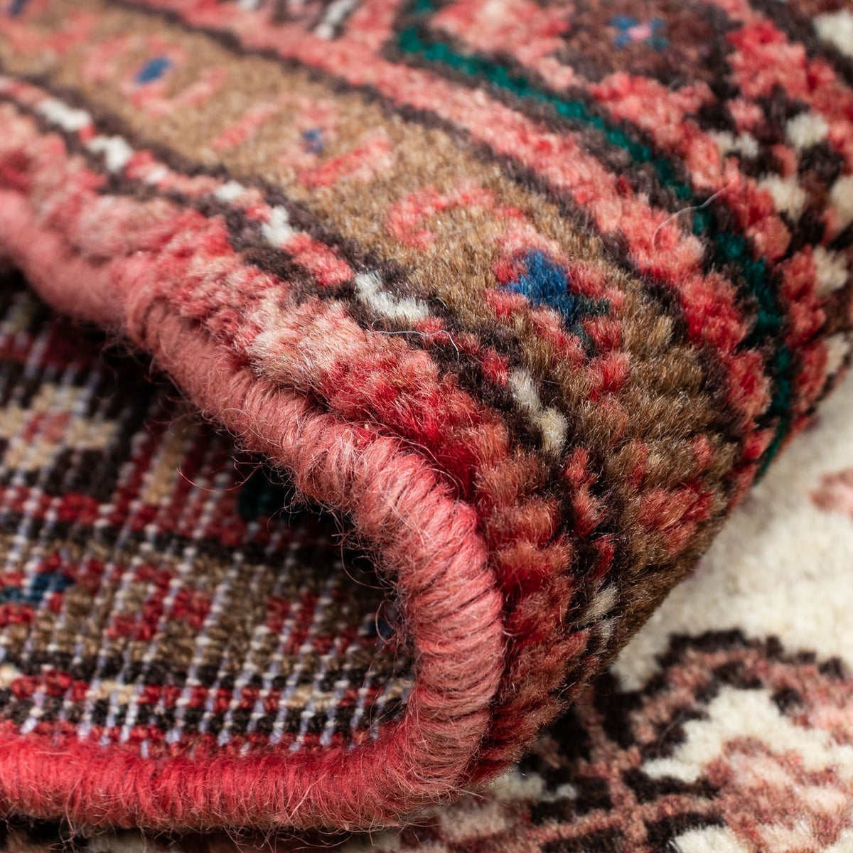 Persisk tæppe - Nomadisk - 125 x 72 cm - beige