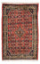 Persisk tæppe - Nomadisk - 95 x 63 cm - mørkerød