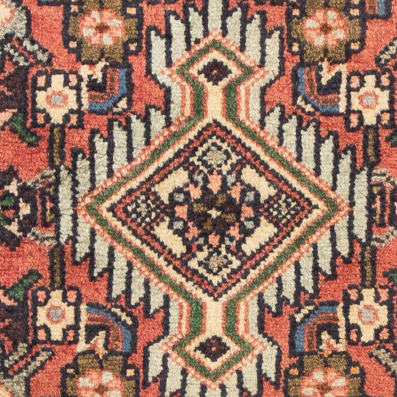 Persisk tæppe - Nomadisk - 94 x 60 cm - lysrød