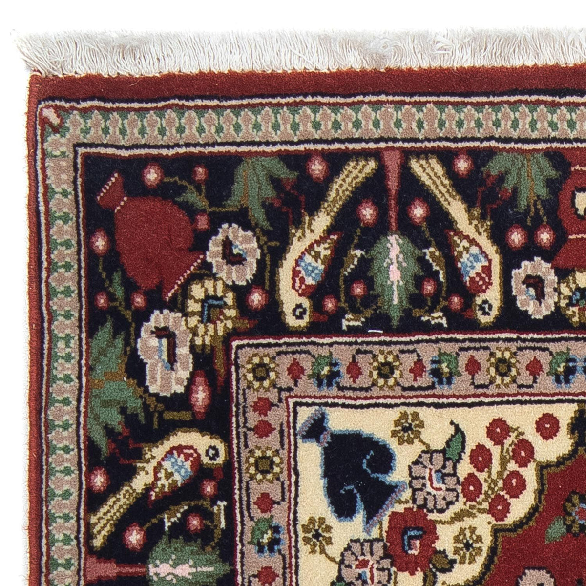 Persisk tæppe - Classic - 104 x 63 cm - mørkerød