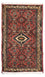 Persisk tæppe - Nomadisk - 88 x 64 cm - mørkerød