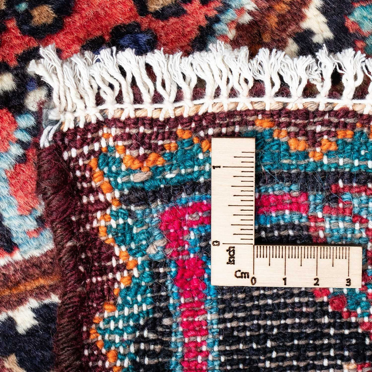 Persisk tæppe - Nomadisk - 142 x 89 cm - mørkeblå