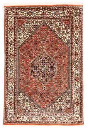 Persisk tæppe - Bijar - 162 x 106 cm - pink