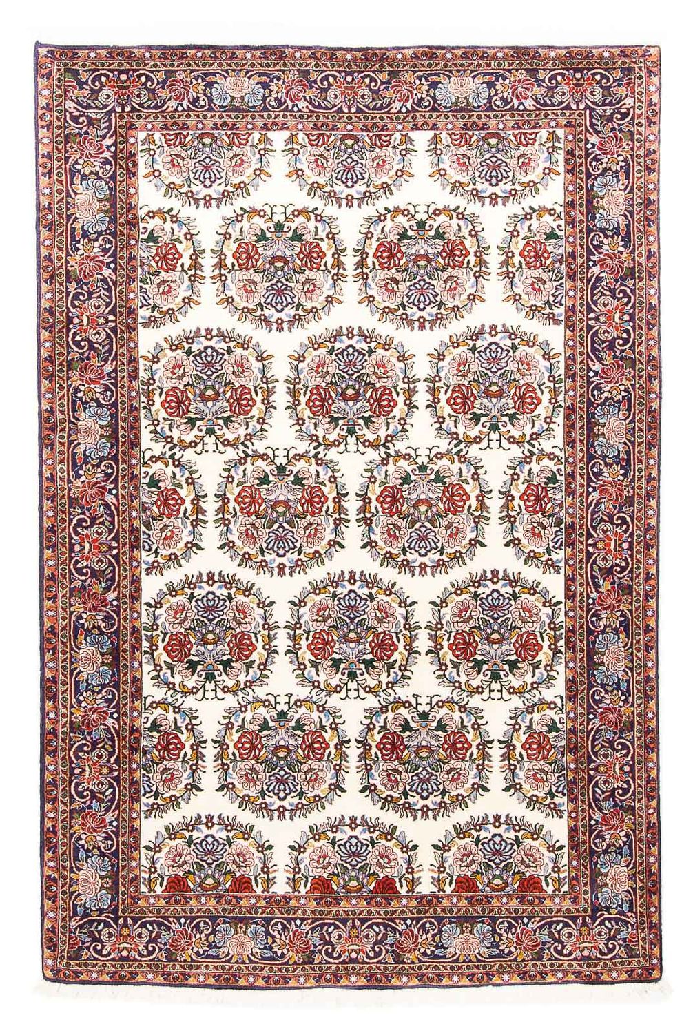 Persisk tæppe - Bijar - 169 x 110 cm - beige