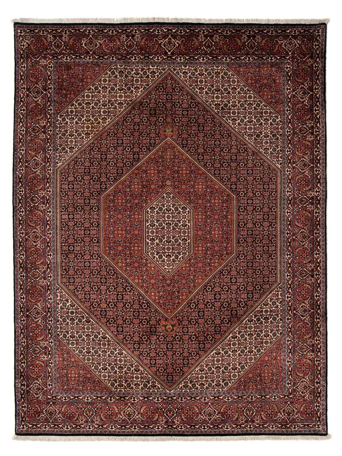 Persisk tæppe - Bijar - 272 x 198 cm - brun