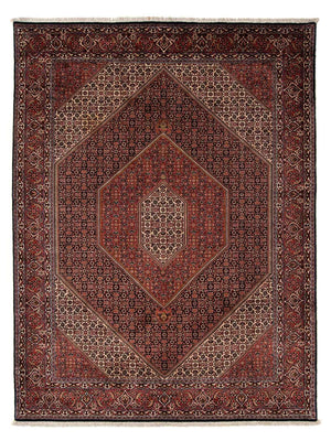 Persisk tæppe - Bijar - 272 x 198 cm - brun