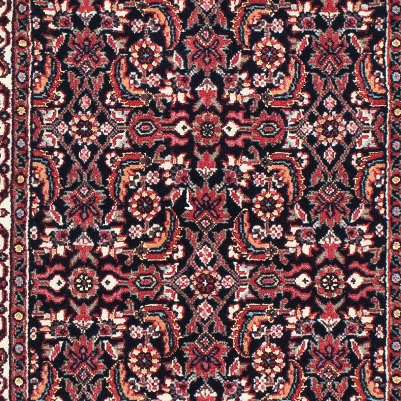 Løber Persisk tæppe - Bijar - 225 x 61 cm - mørkeblå