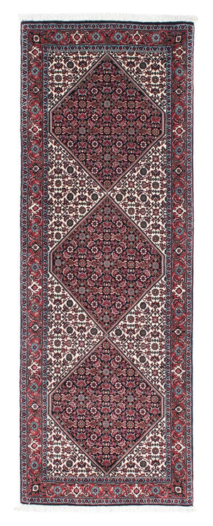 Løber Persisk tæppe - Bijar - 225 x 61 cm - beige