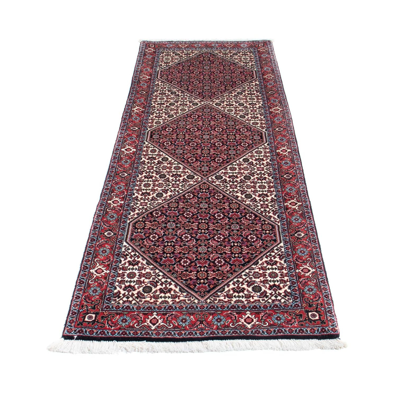 Løber Persisk tæppe - Bijar - 225 x 61 cm - beige