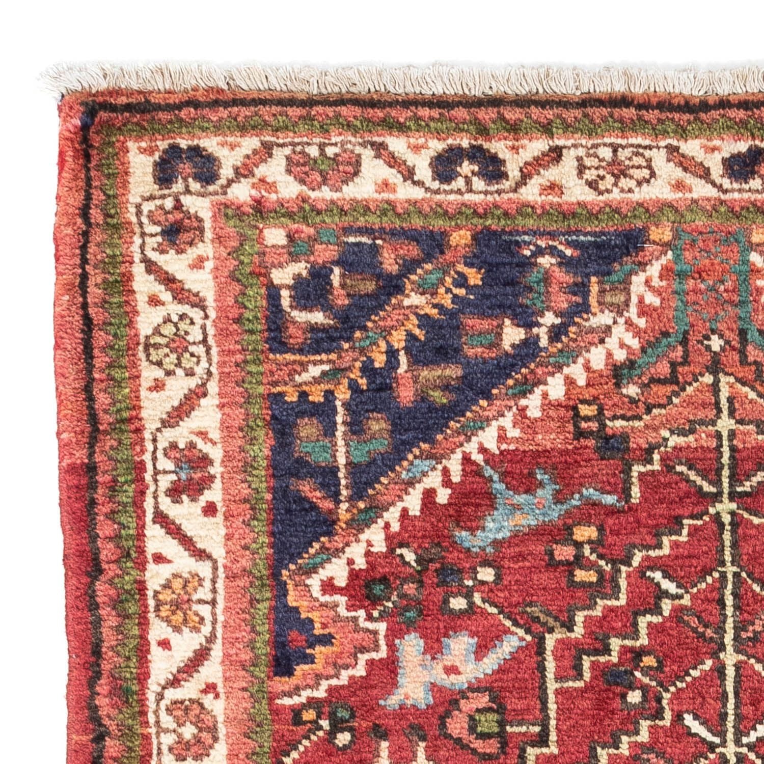 Persisk tæppe - Nomadisk - 141 x 79 cm - rød