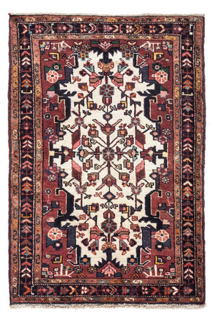 Persisk tæppe - Nomadisk - 127 x 83 cm - beige