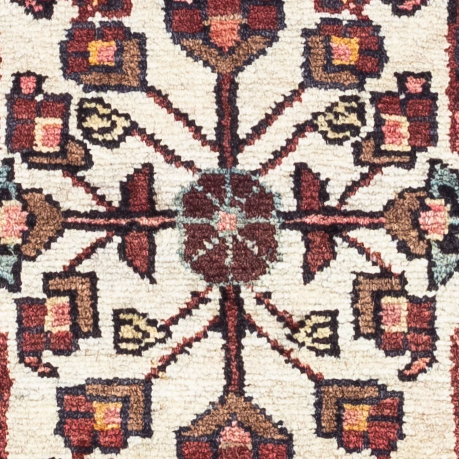 Persisk tæppe - Nomadisk - 127 x 83 cm - beige