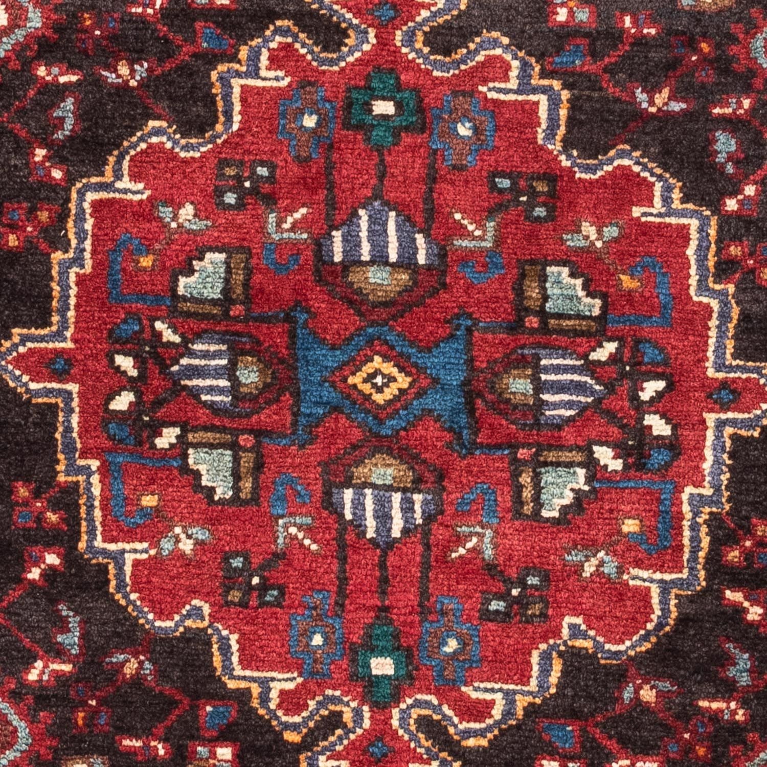 Persisk tæppe - Nomadisk - 121 x 77 cm - rød