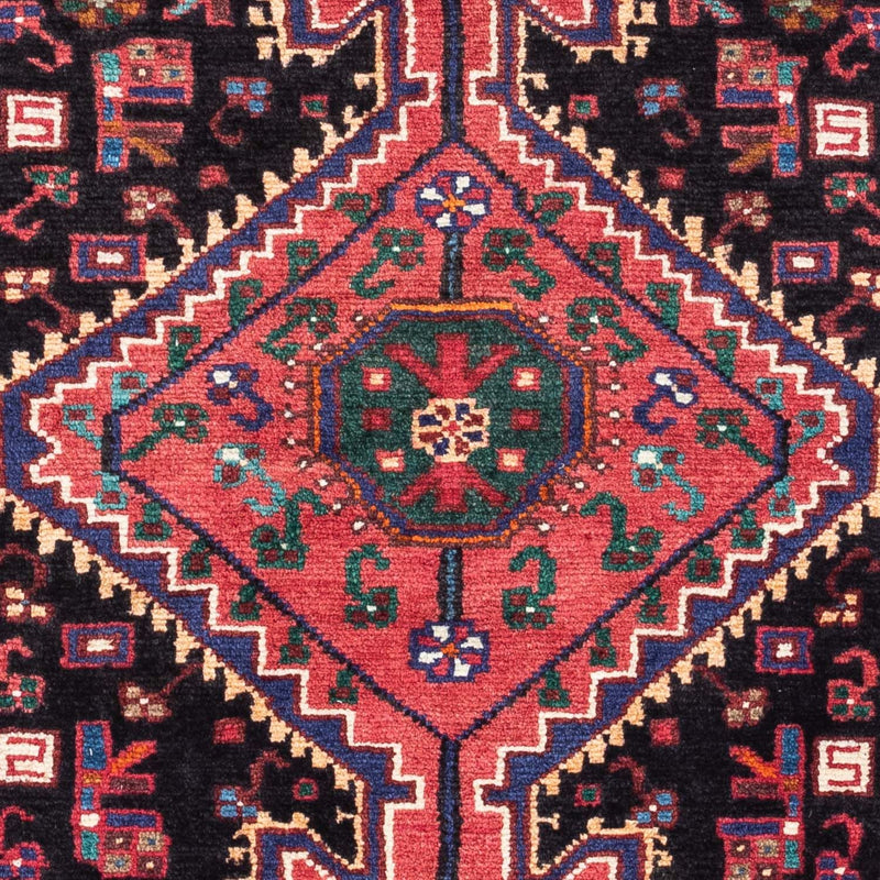 Persisk tæppe - Nomadisk - 145 x 80 cm - mørkeblå