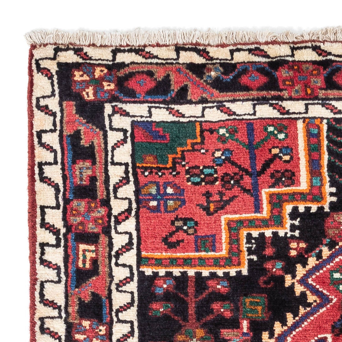 Persisk tæppe - Nomadisk - 145 x 80 cm - mørkeblå