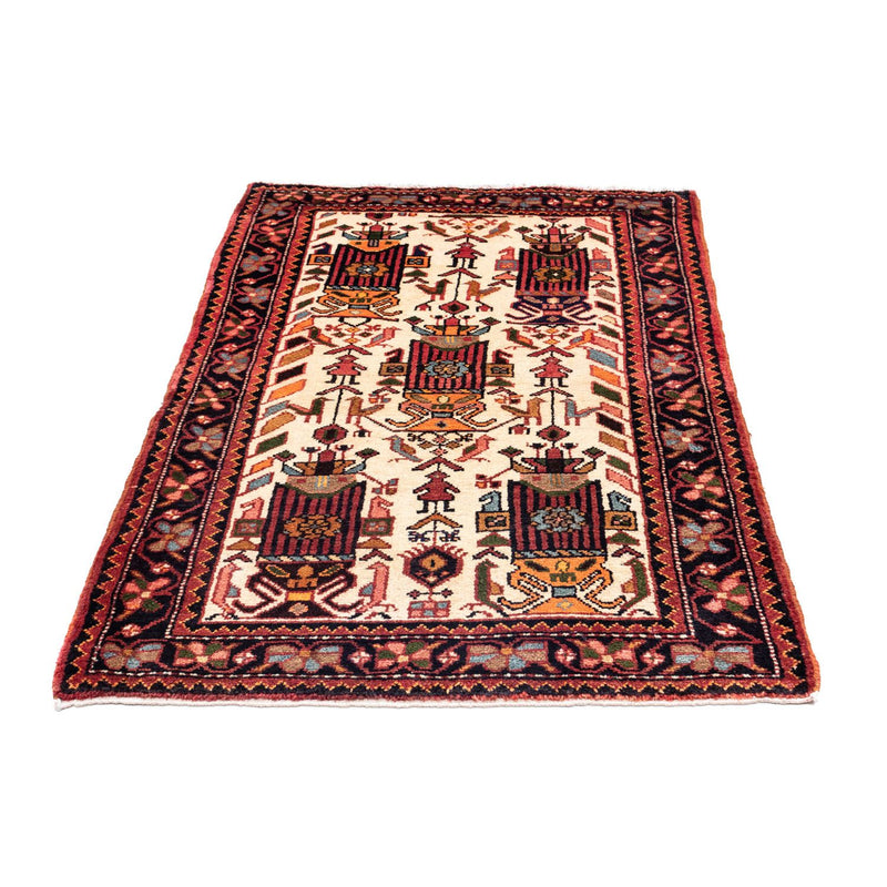 Persisk tæppe - Nomadisk - 142 x 91 cm - beige
