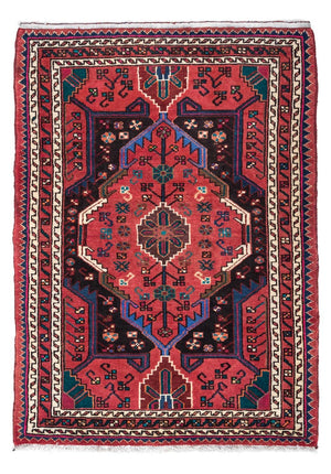 Persisk tæppe - Nomadisk - 128 x 88 cm - rød