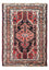 Persisk tæppe - Nomadisk - 127 x 87 cm - lysrød