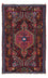 Persisk tæppe - Nomadisk - 122 x 83 cm - mørkeblå