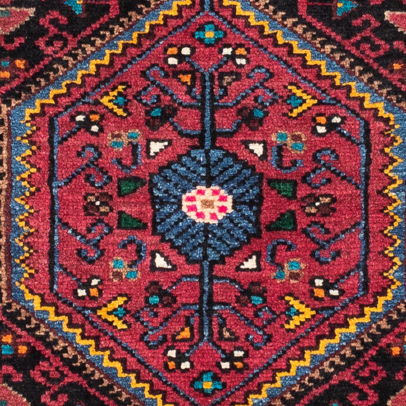 Persisk tæppe - Nomadisk - 122 x 83 cm - mørkeblå