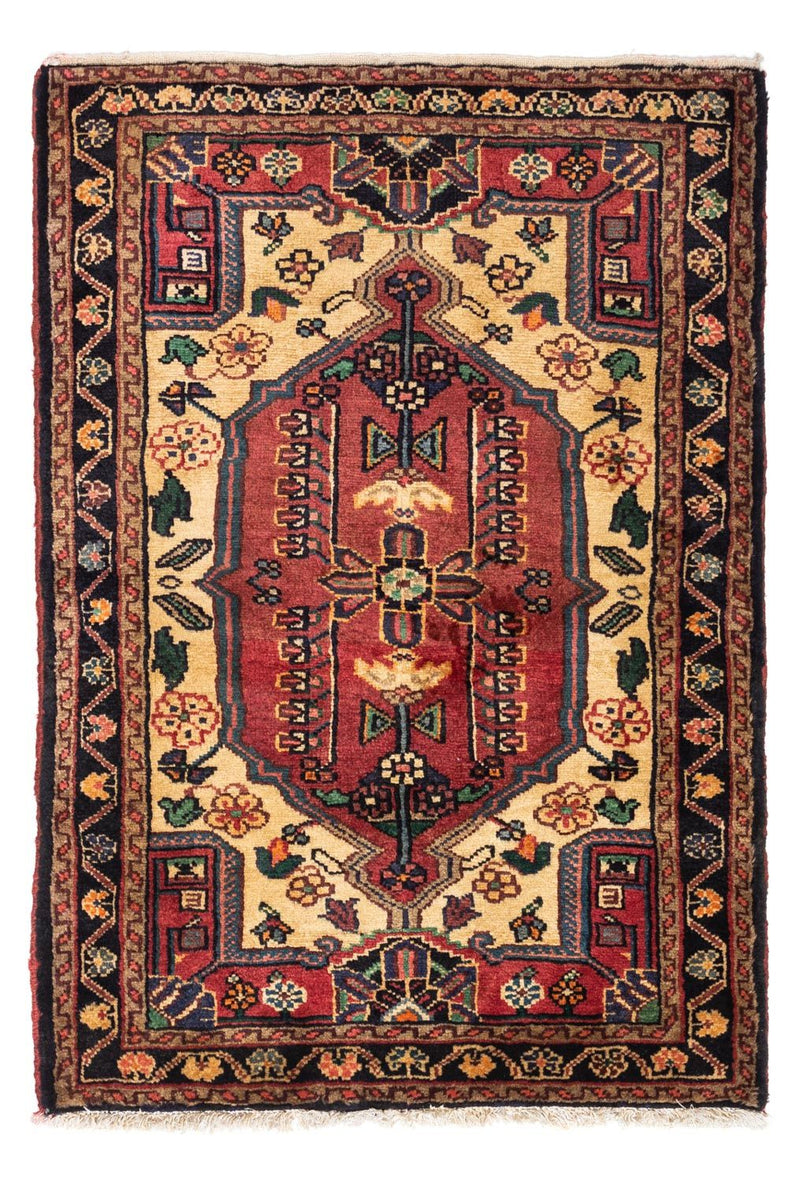 Persisk tæppe - Nomadisk - 123 x 83 cm - rød