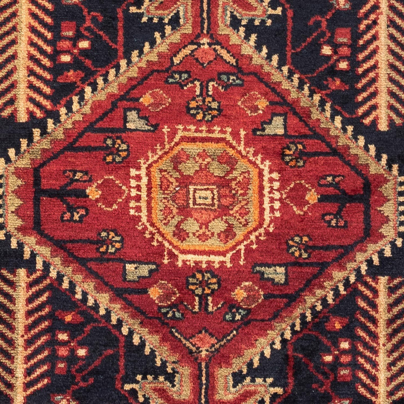 Persisk tæppe - Nomadisk - 126 x 76 cm - rød