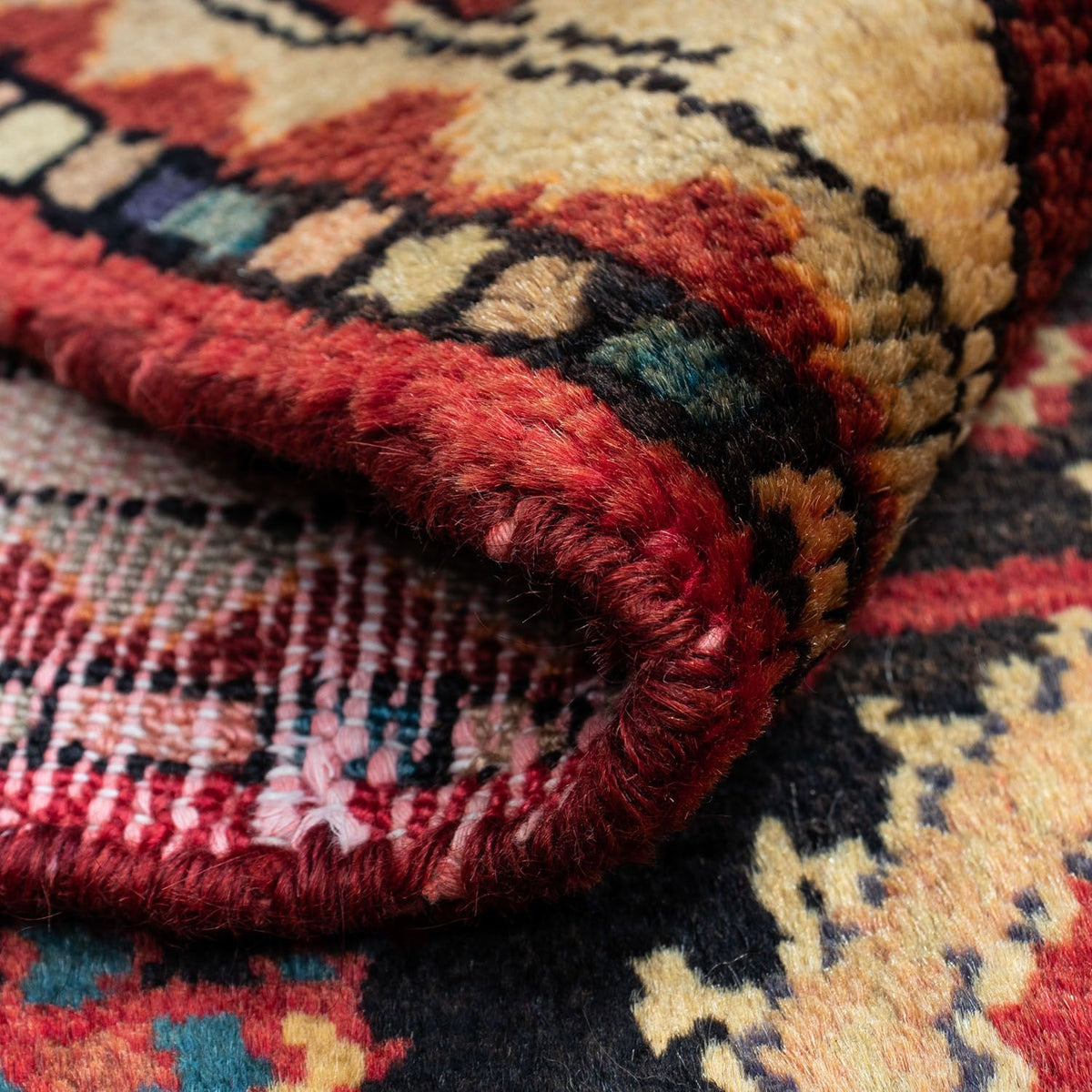 Persisk tæppe - Nomadisk - 145 x 86 cm - rød